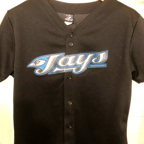 WOMAN TORONTO MLB BLUE JAYS 2011 MAJESTIC JERSEY SIZE 2X  MADE IN THE USA - Picture 1 of 8